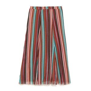 Zara knit multicolor skirt